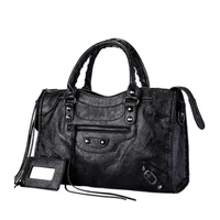 City Motorcycle Shoulder Bag Tote Bag for Women Luxury Designer 2025 Autumn and Winter handbag crossbody Large Capacity 1