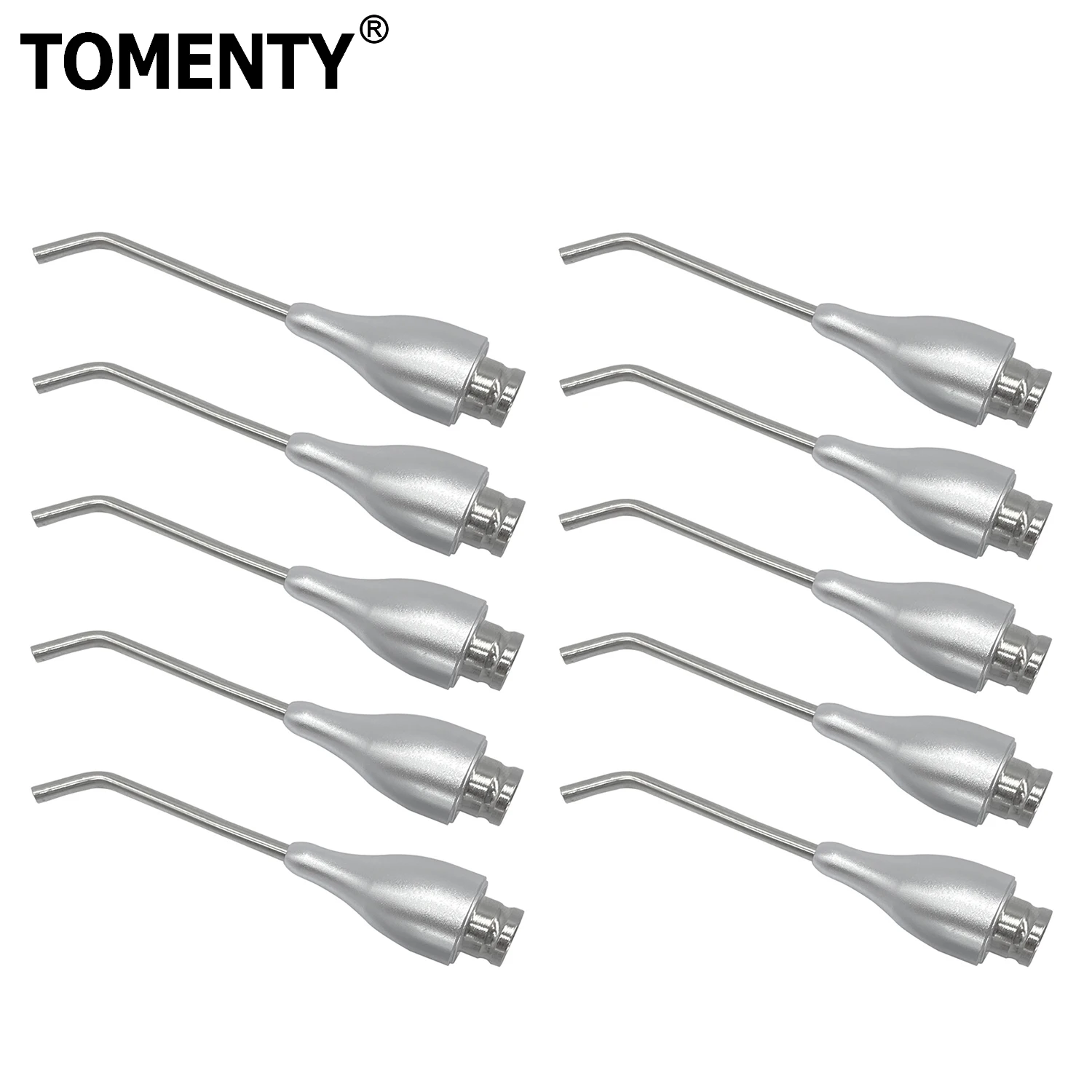 10Pcs TOMENTY Dental Prophy Jet Tips Air Polisher Nozzle Handpiece