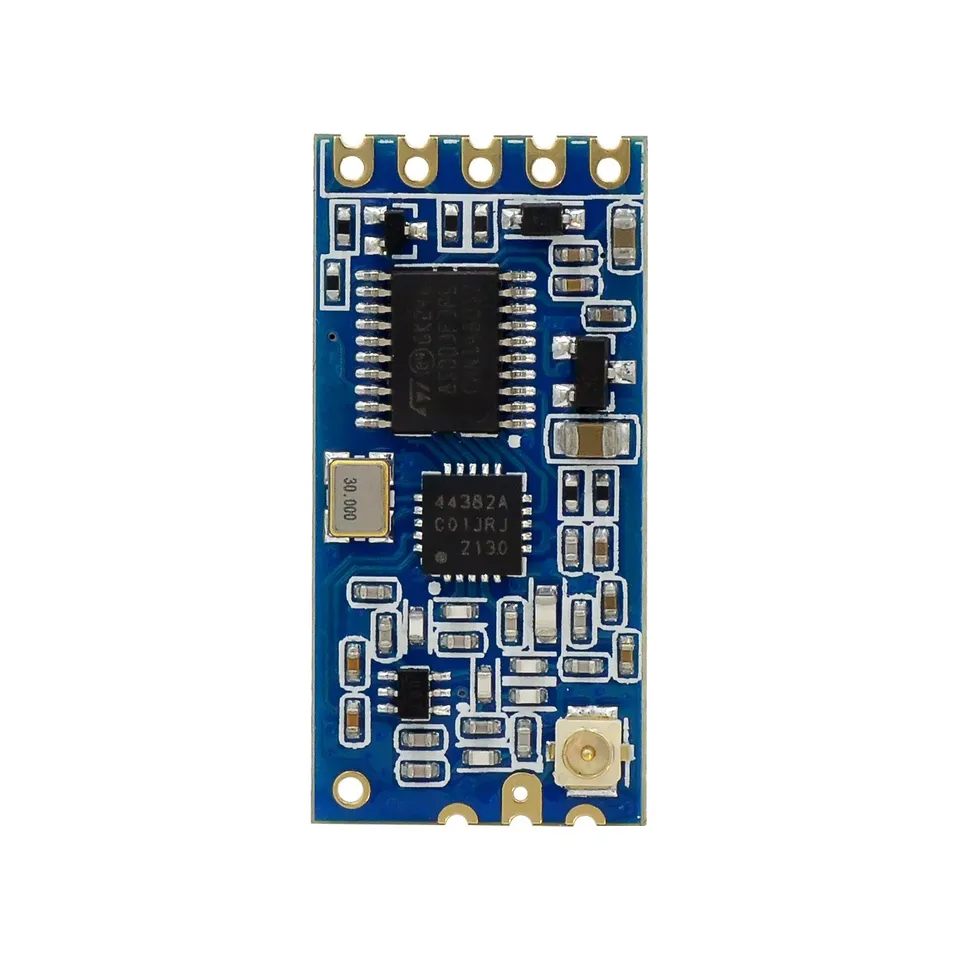 HC-12 SI4438 Wireless Serial Module - 433MHz, 1000m Range, With Antenna, For Bluetooth-like Projects