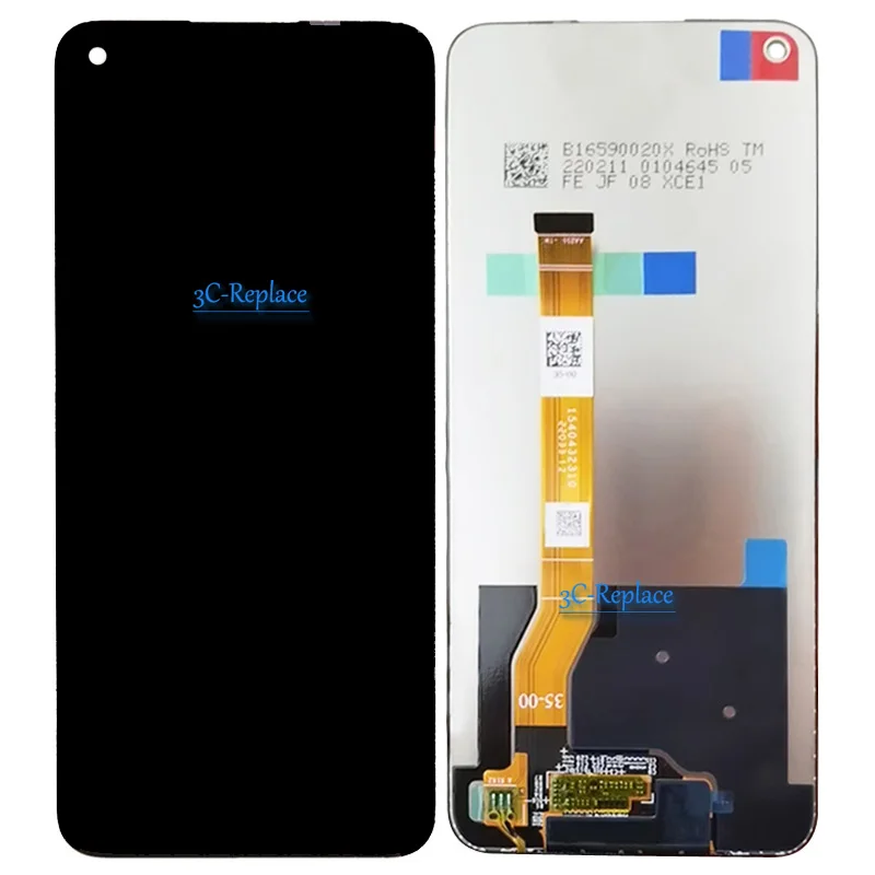 Écran LCD + Vitre Tactile Pour OPPO A96 4G (CPH2333) - 6.59 Pouces - Noir