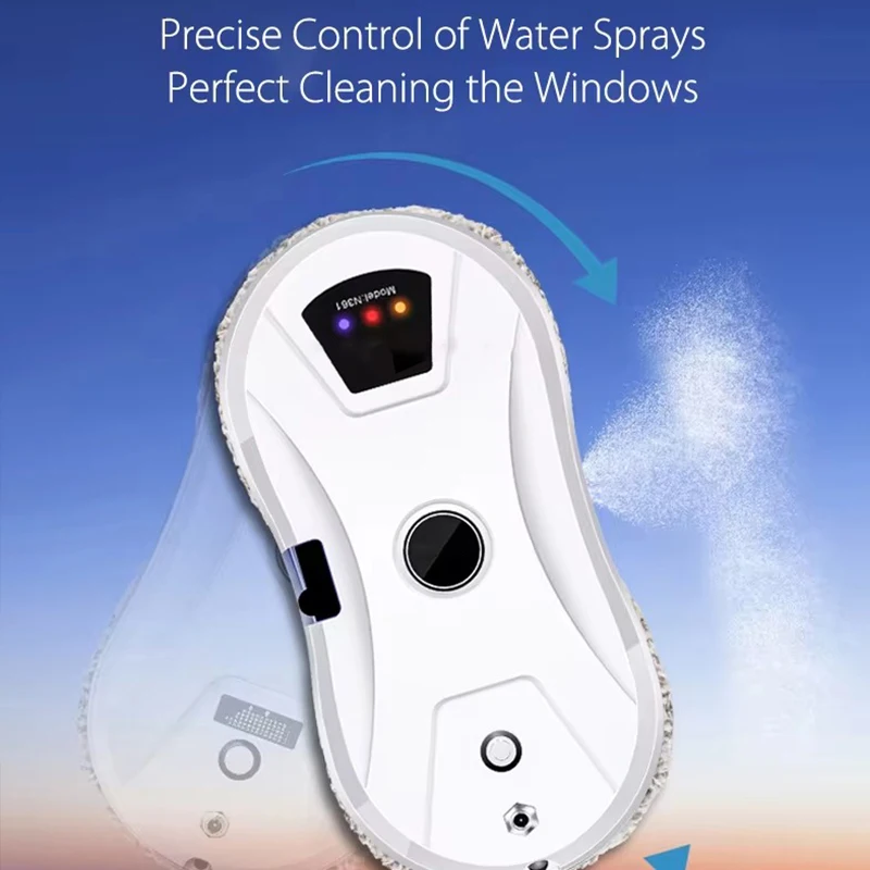 All weather commercial window glass cleaning robot portable window vacuum cleaner automatic window cleaner robot 5