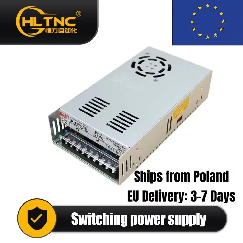 HLTNC Power Supply 400w Output DC 60v 6.67A Input 100-240v AC Switch Power Supply With Fan