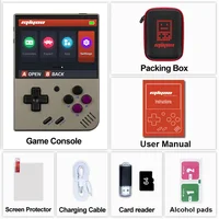 MIYOO Mini Plus Console de jeu Portable rétro 3.5 "IPS HD écran Mini + lecteurs cadeau pour enfants émulateur de jeu classique 6