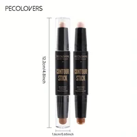 Double Head Highlight Pen Face Make Up Liquid Waterproof Contouring Foundation Contour Makeup Concealer Stick Pencil Cosmetics 4