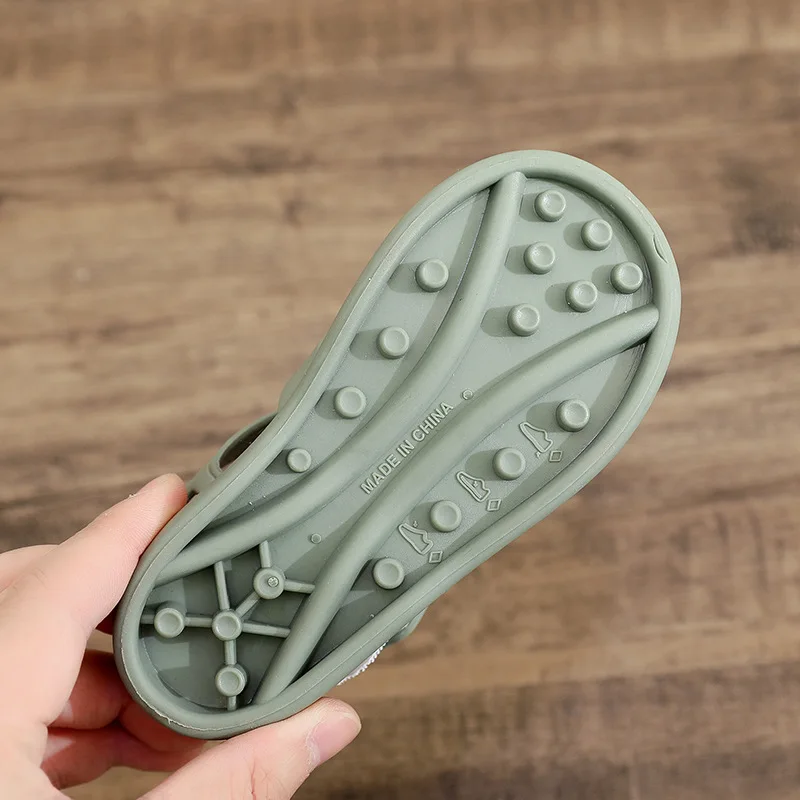 Summer Children Beach Shoes Baby Soft Non-Slip Princess Jelly Shoes Sea Girl Gladiators Sandals Boy Roman Flip-Flops A1356