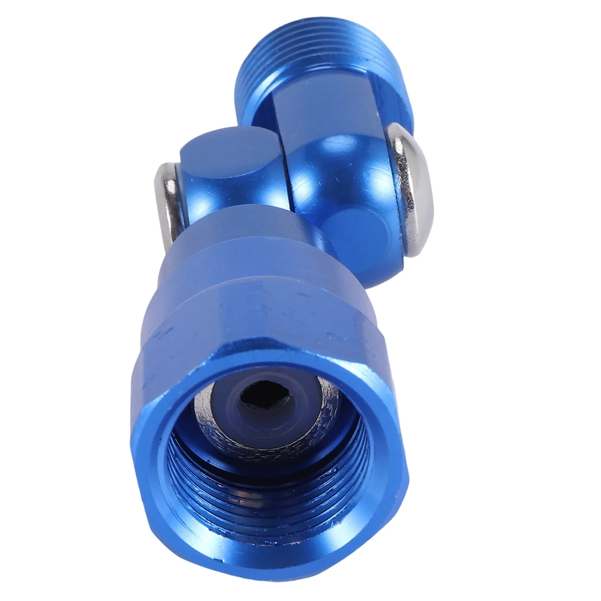 1 Pz 7/8 Pollici F-7/8 Pollici M Airless Spray Machine Giunto Girevole Adattatore Argento Giunto Girevole Per Wagner/Graco Spruzzatore Di Vernice