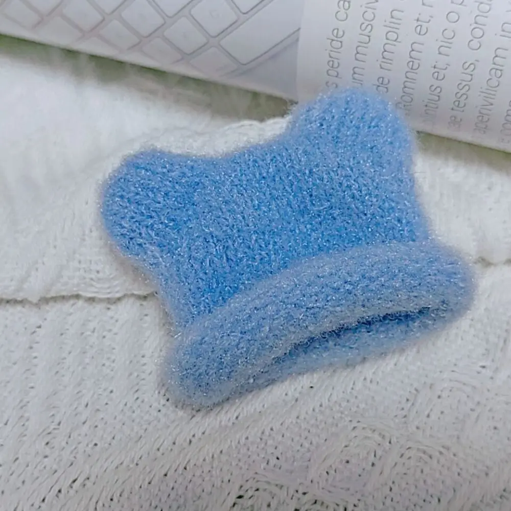 1pc Cute Mini Knitted Hats DIY Toy Doll Decorative Cap Fashion Dollhouse Hats Decor Doll Clothes Accessories 3