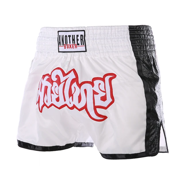 Short de boxe en satin Muay Thai pour hommes et femmes, grappin pour  enfants, bague de Rotterdam, déclinaison de la gastronomie, pantalon