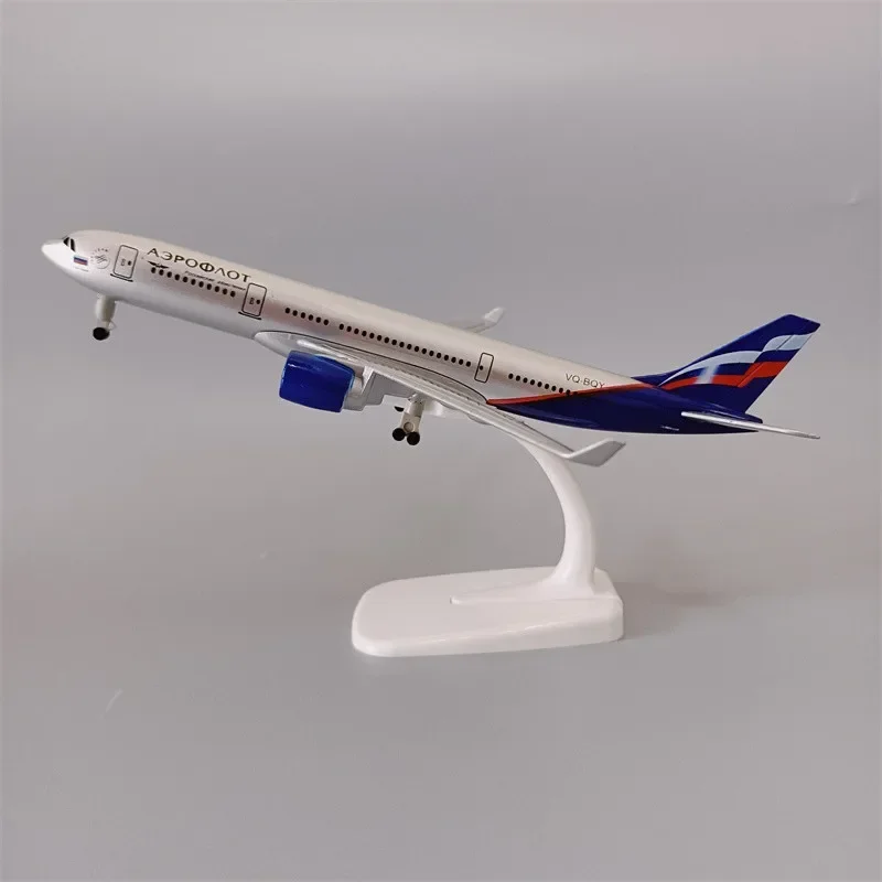 20cm Alloy Metal Air Russia Air Aeroflot Russian Airbus 330 A330 Airlines Airways Airplane Model Plane Model  Diecast Aircraft