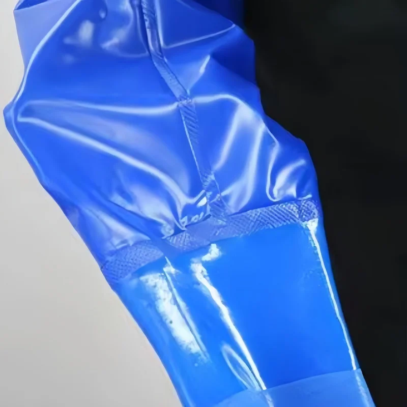 Extra long aquatic gloves,Waterproof cloth,flannelette,Oil-resistant type,Prevent slipping,Labor protection,Fishing gloves