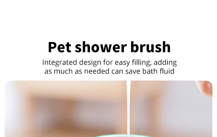 Pet Bade Pinsel Weiche Silikon Massage Dusche Gel Bade Pinsel Saubere Werkzeuge Kamm Hund Katze Reinigung Pflege Liefert – Detail 1
