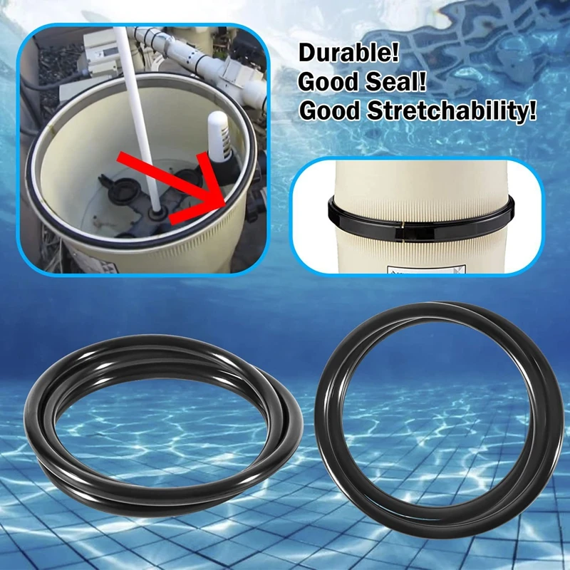 Clamp O-Ring For Pentair 39010200 For CCP 520/420/320 Pool And Spa Filter Tanks Replacement Accessories