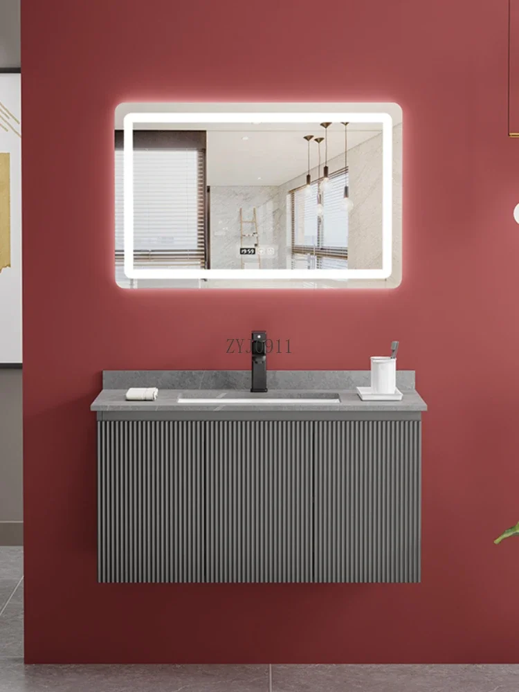 Smart Mirror Cabinet Washstand Bathroom Cabinet Washbasin Combination