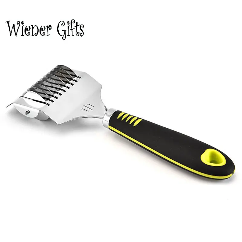 Noodle Cutter Roller Non-slip Comfort Handle Stainless Steel Pasta Spaghetti Maker Lattice Dough