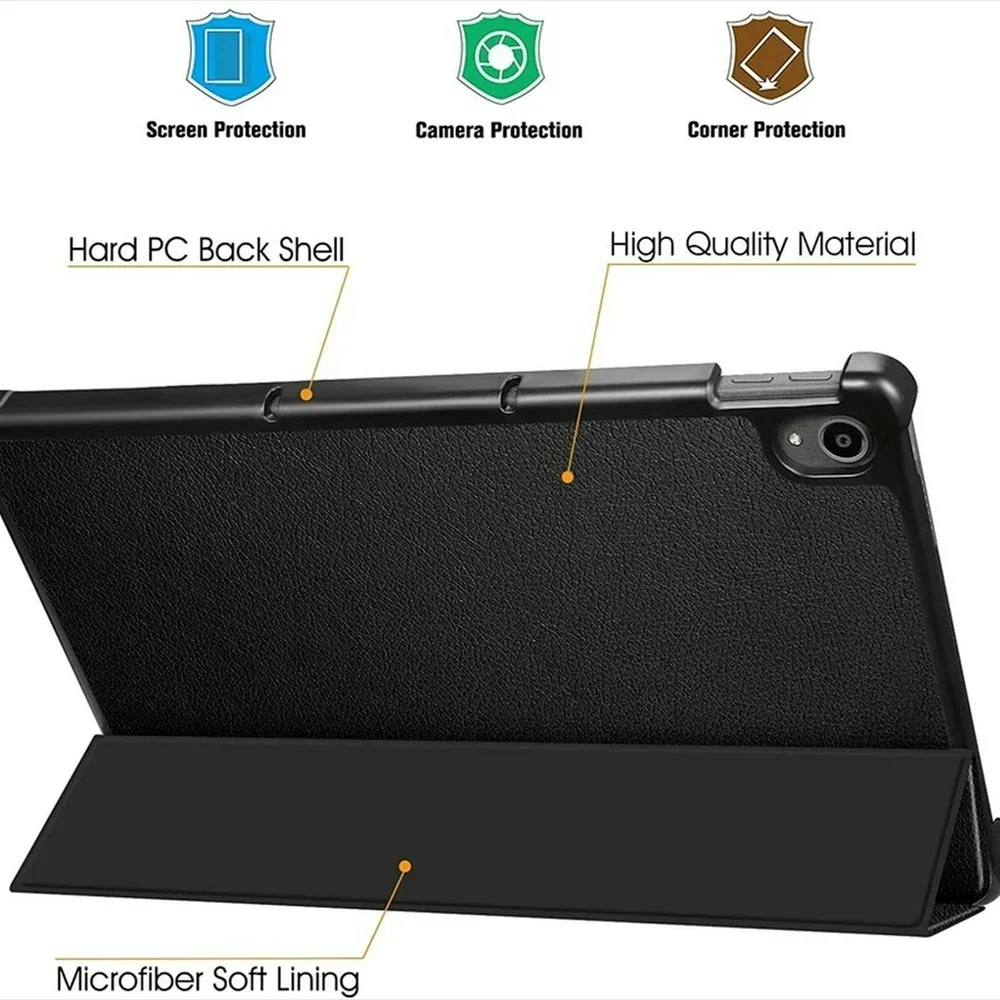 Capa Magnética para Tablet Inteligente Capa para Lenovo Tab P11 Pro Tb-j706 J716 10.6 2023 J606f J607 M10 Plus X606f - Imagem 6
