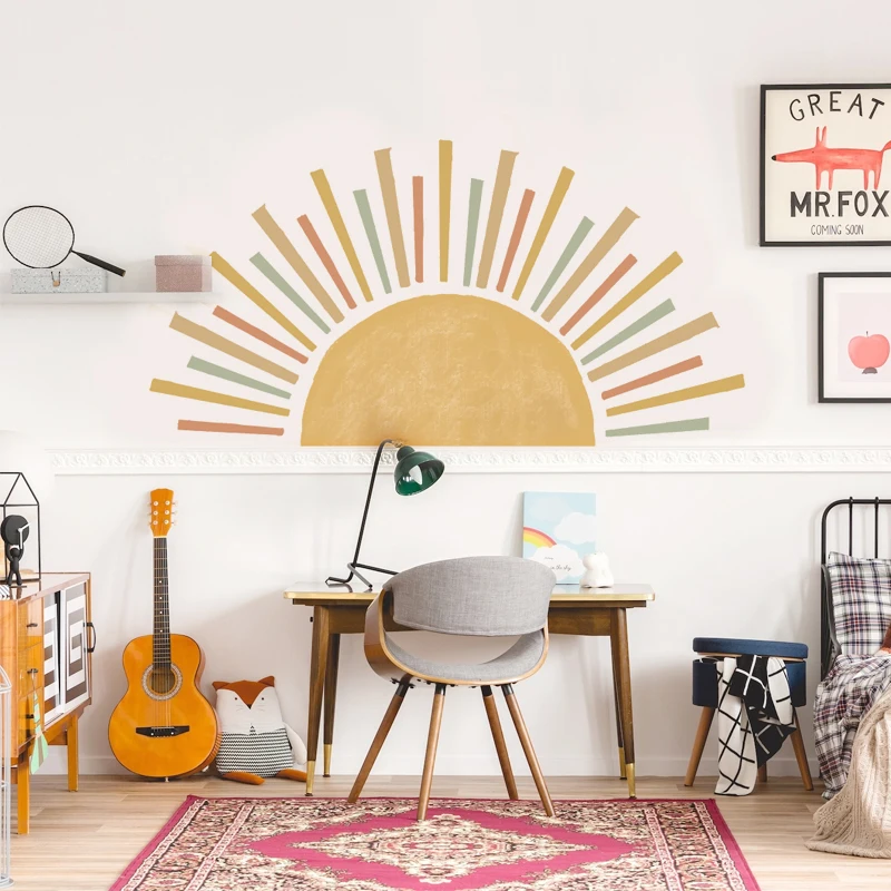 Boho Sun Wall Stickers 5