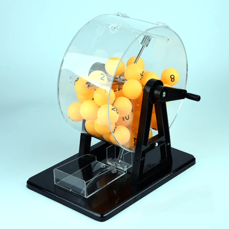 Funny Candy Dispenser Original Storage Box Transparent Hand Cranked Random Capsule Coffee Machine Container Kitchen Accessories 3