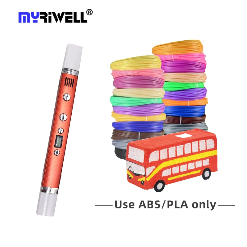 

3d Ручка myriwell, оптовая продажа с фабрики, 3D печать, 3D Ручка, детский подарок, Pla нити, детские образовательные принтеры