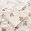 Muslin Squares Diapers for Newborns Baby Blanket Swaddle Children's Blanket Newborn Baby Stuff Museline Waddling Breathable 3