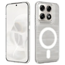 Custodia Rigida Trasparente Magnetica e Antiurto - Protezione Durabile in PC+TPU