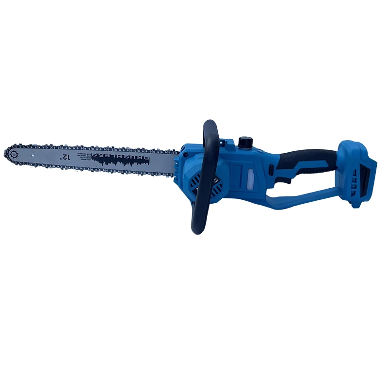 12 Inch with Auto Oiler Cordless Brushless Chainsaw  Electric Saw for Tree Cutti
