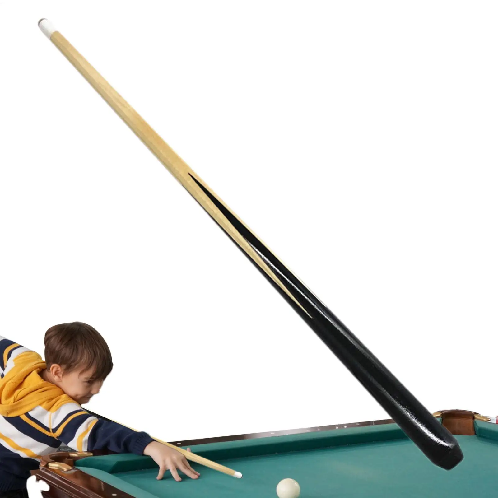 1PCS Kids Billiard Cue 50cm Wood Pool Stick Cue For Children Hand-Polished Tight Spaces Pool Stick Classic Billiards Stick ﻿