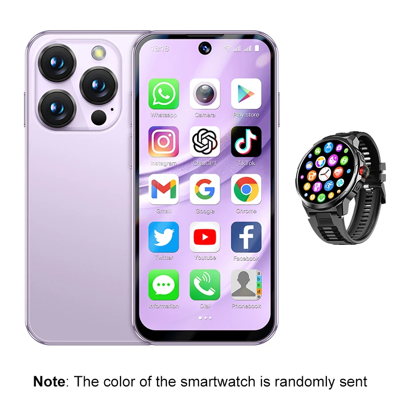 SERVO 19PRO Flagship Mini Smartphone Android12 System 4G Network