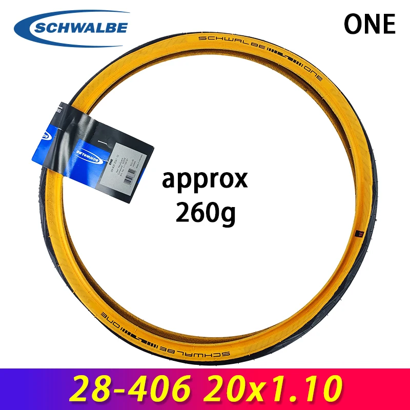 新品未開封　2本セット SCHWALBE ONE 20×1.10(28-406) シュワルベ SCHWALBE ONE フォールディングタイヤ ADDIX 20×1.10