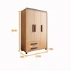 Nordic Child Organizer Wardrobe Storage Drawer Wood Kawaii Bedroom Wardrobe Clothes Apartment Roupeiro De Quarto House Furniture 6