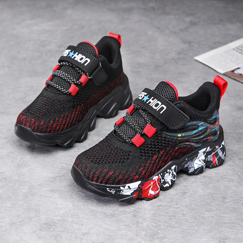 Autumn Children Fashion Sports Shoes High Quality Outdoor Sneakers Boys Girls PU Leisure Trainers Shoes Kids Casual Sneaker sports shoes kids sneakers kids shoes kids sports shoes
