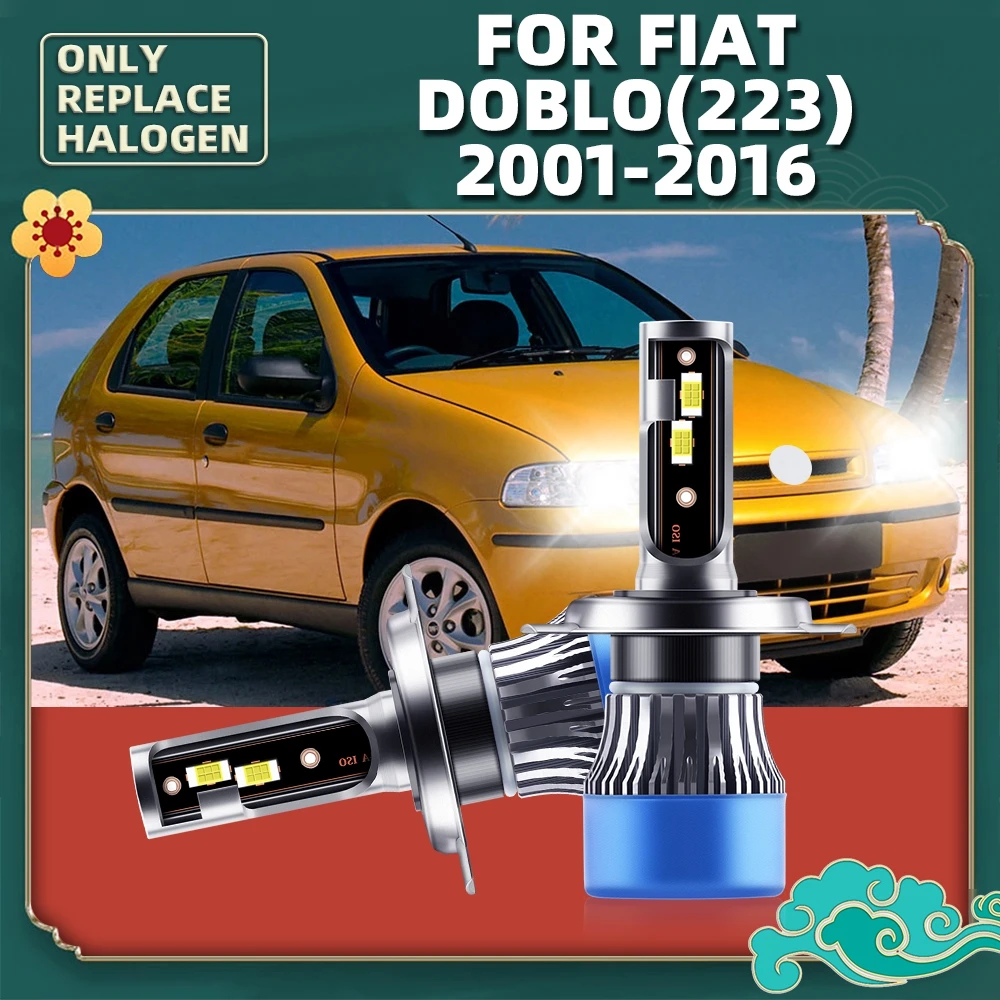 

CSP LED Auto Bulbs Beam 12V For Fiat DOBLO (223) 2001 2002 2003 2004 2005 2006 2007 2008 2009 2010 2011 2012 2013 2014 2015 2016