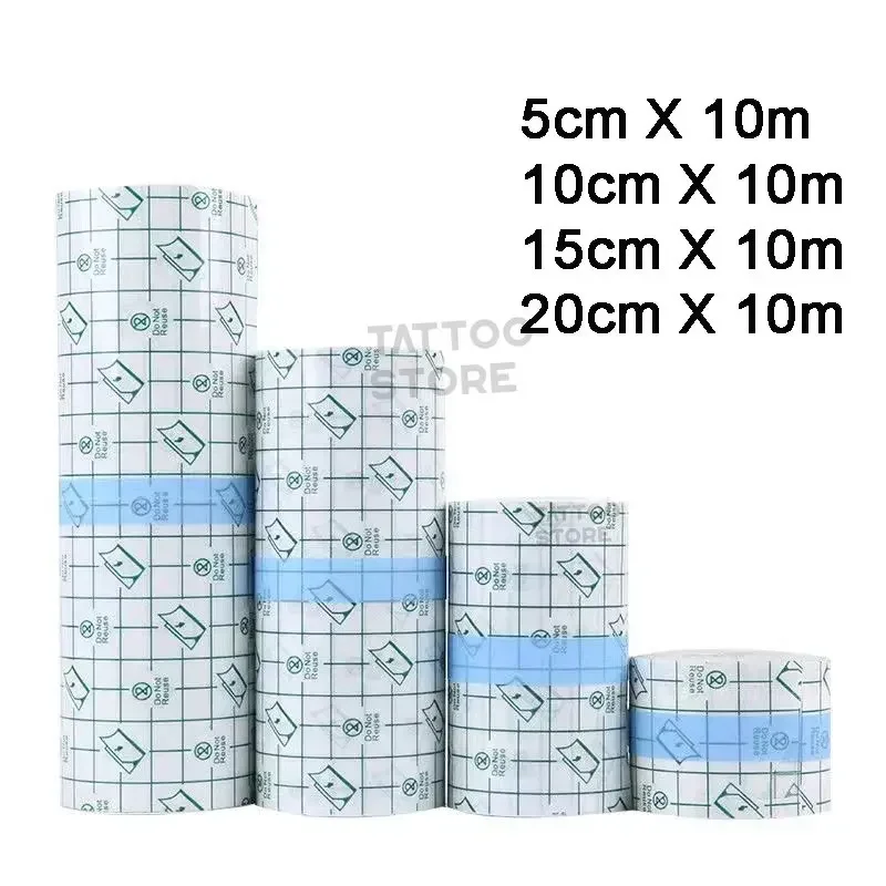 

Waterproof Tattoo Film Medical Bandage Aftercare Protective Skin Healing Tattoo Adhesive Bandages Repair Tattoo Supply PU Tape