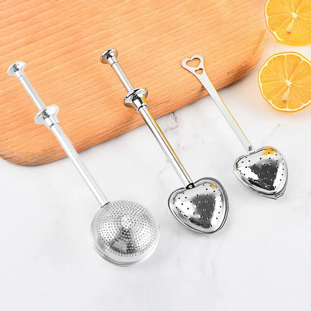Tea Infuser Reusable Food Grade Stainless Steel Spherical Pressed Design Mesh Tea Strainer For Mug