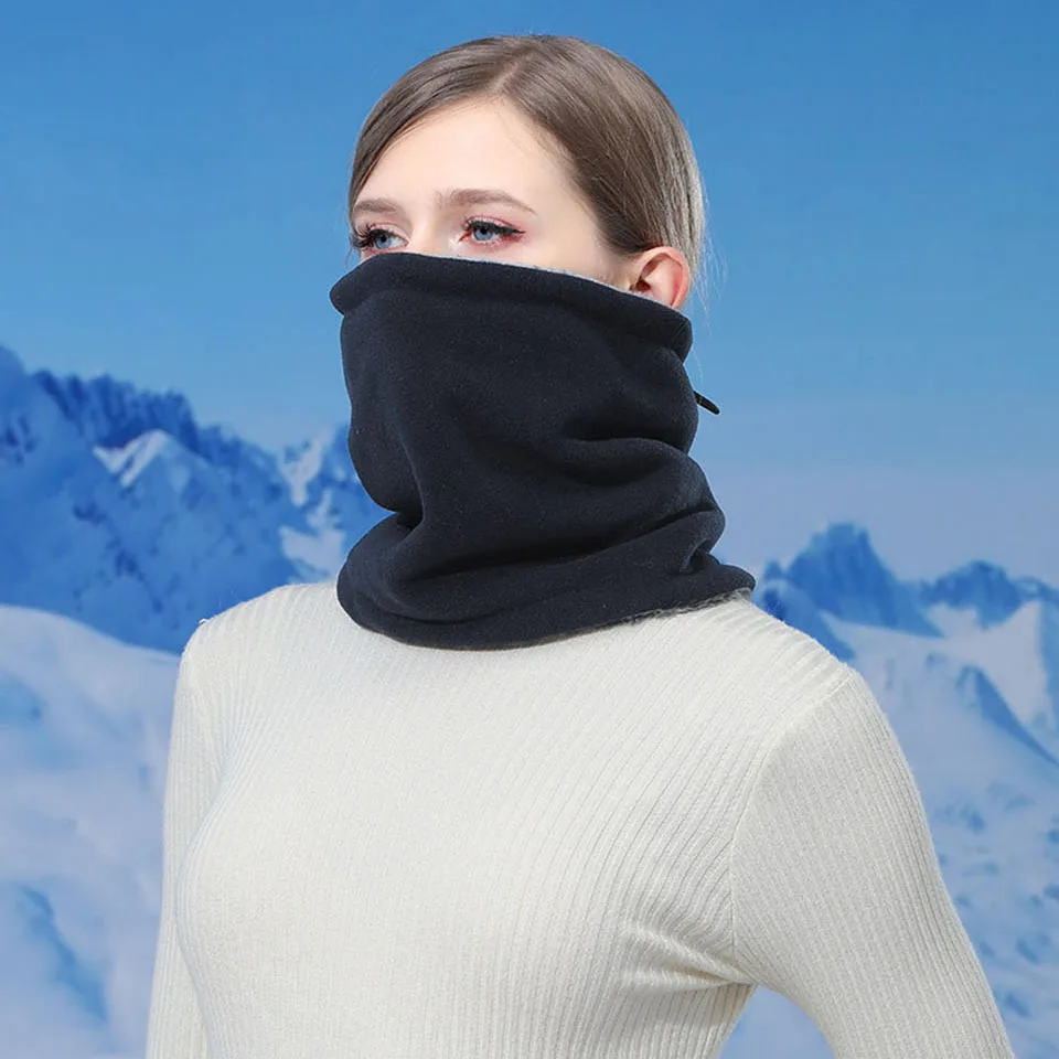 GTUBIKE Polar Fleece Neck Warmer Fishing Skating Running Sport