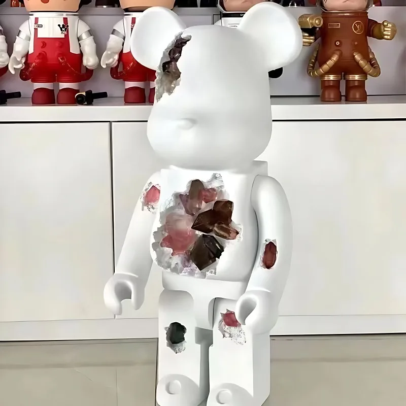 Creative Crystal Violent Bear, Large Ornament, Floor-standing Erosion, Internet Celebrity, Living Room 6