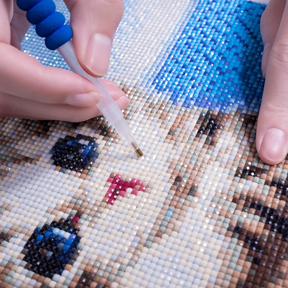 DMC 447 Color Round/Square Drills Diamond Painting Accessory 5D DIY Diamond Embroidery Rhinestone Huacan diamond painting accessories diamond painting accessory box