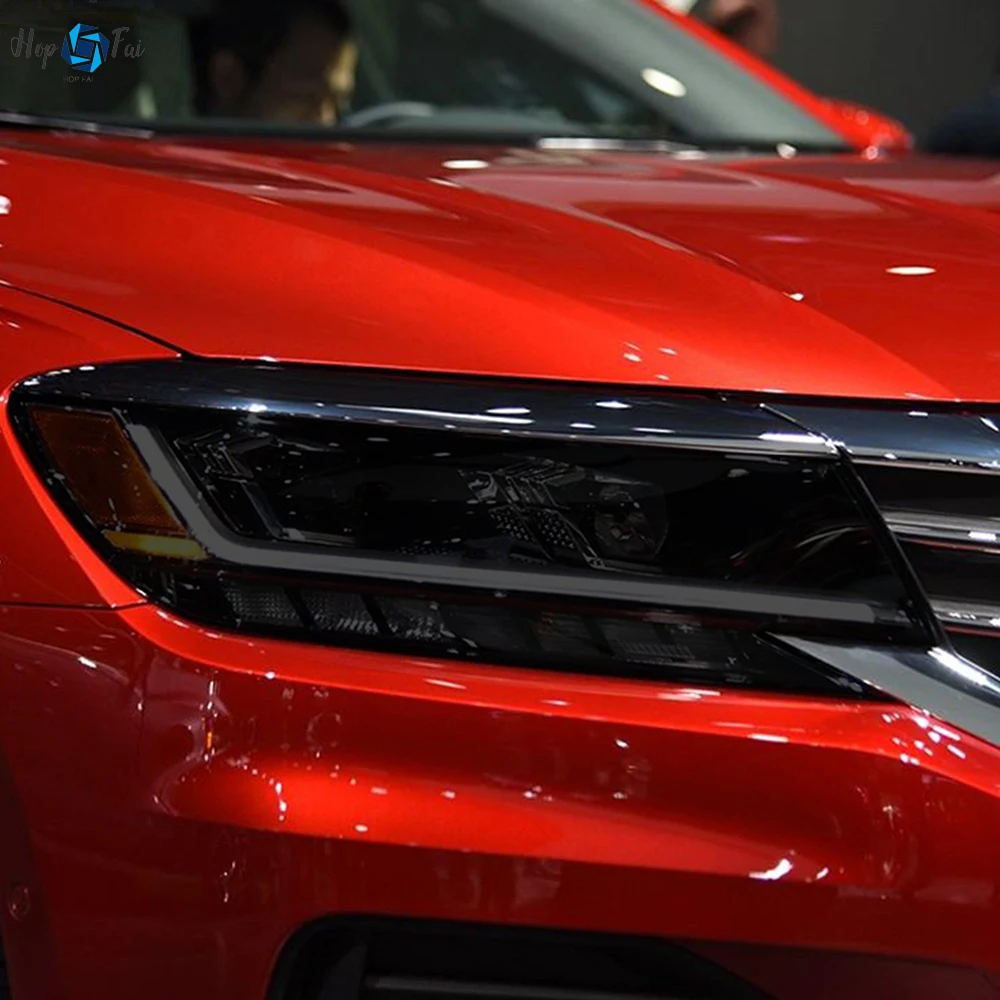 

Car Headlight Protective Film Headlamp Transparent Black TPU Sticker For Volkswagen Passat B8 2015-2020 NMS 2019-On Accessories