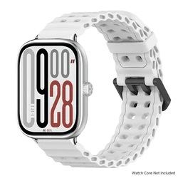 Two - Tone Breathable Silicone Sport Wristband Strap - redmi 4 (WS)