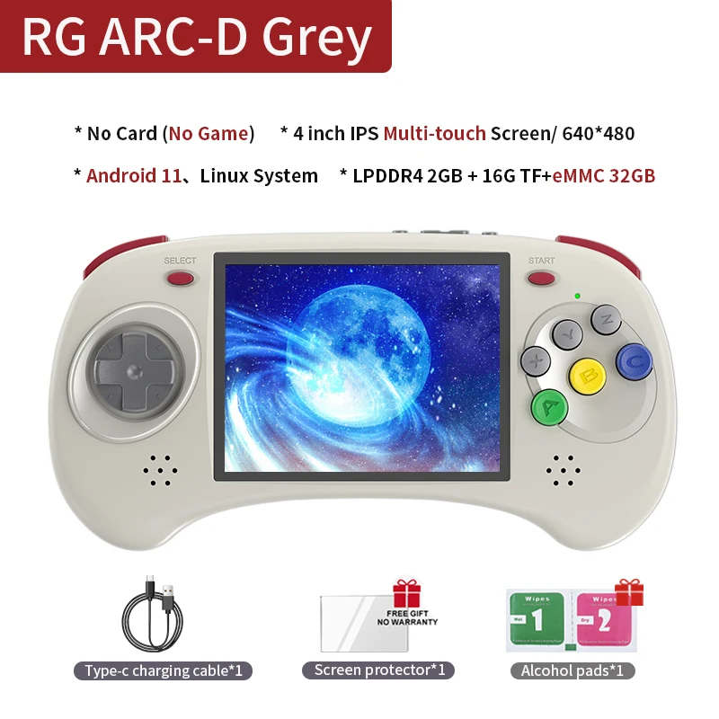 ANBERNIC RG ARC-D ARC-S Handheld Game Console Six Button Design 4