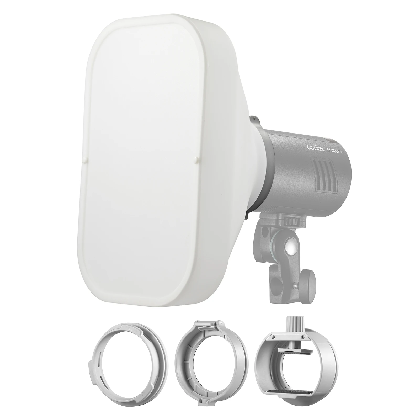 Description Picture 4 of itemSoft Tent Kit 3 Adapters for Photography Light Flash Studio Photography Portrait Live Streaming