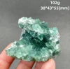 Natural rare Zhejiang octahedral fluorite mineral specimen + healing quartz crystals and stones rock gemstone 1