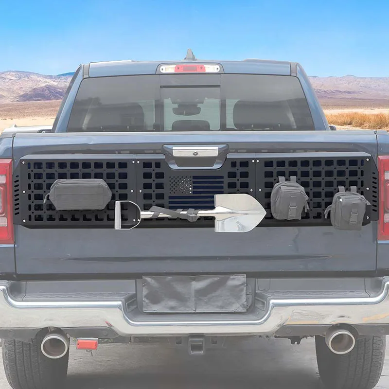 BAWA 테일게이트 확장 가드 스토리지 패널 보호 랙 (닷지 램 TRX 2018 2019 2020 2021 2022 2023 2024 2025 2026 용)