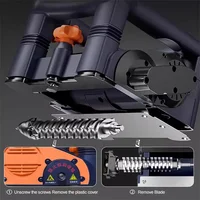 850W Dust Wall Planing Machine Portable Wall Shoveling Rough Plan Machine Old Wall Renovation Putty No Dead Wall Planing Machine 2