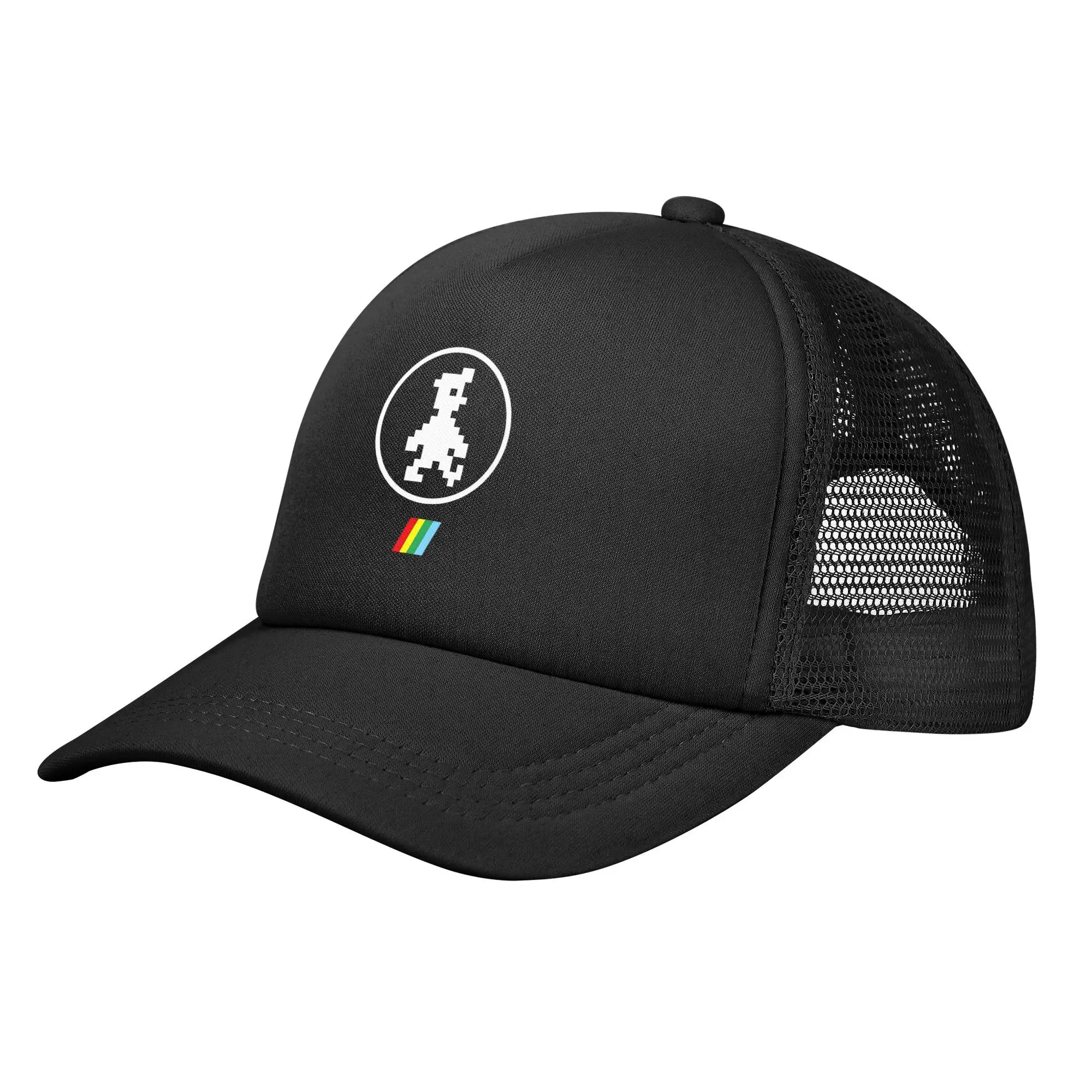 帽子 Geeks \"LOGO TRUCKER CAP\" Think Geek Logo Mesh Black Trucker Hat Cap Otto Collection