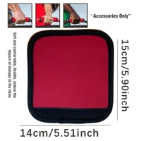 Dragonne de poignet robuste avec poignée de caisson de basses, accessoire stéréo de voiture en tissu rouge avec poignée antidérapante, Compatible avec l'amplificateur de voiture Spea 3