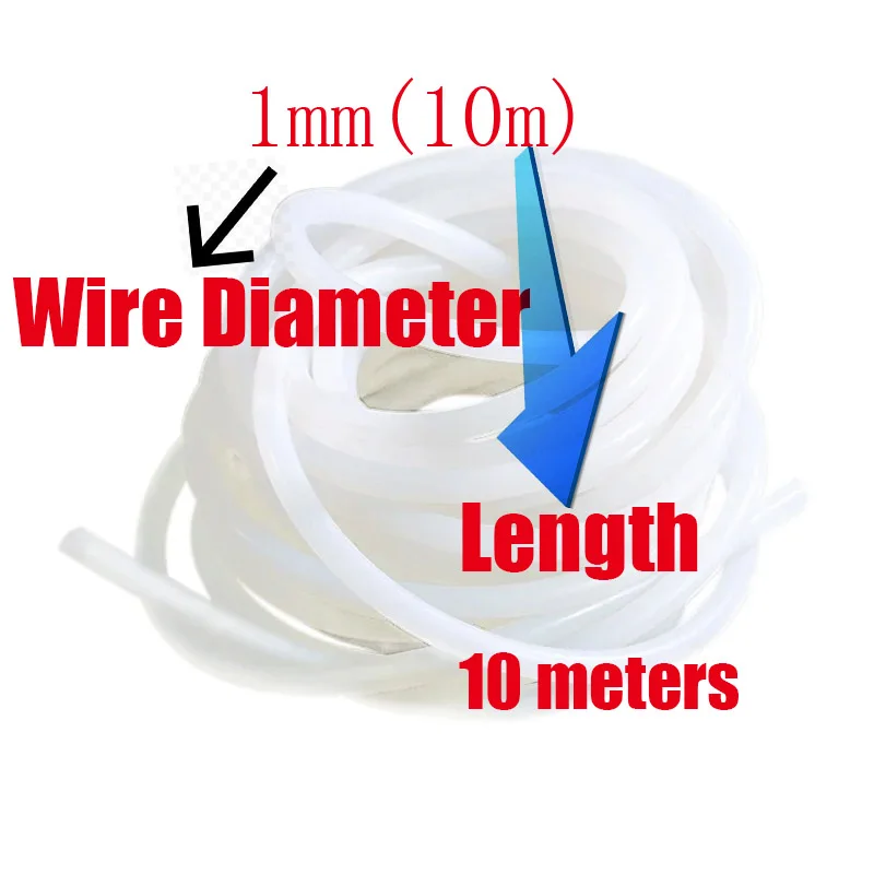 1mm-9.5mm O-shaped Silicone Strip Flame Retardant Solid Round Strip Waterproof Transparent Soft Rubber Strip Sealing Strip sealing strip rubber seal strip silicone seal strip