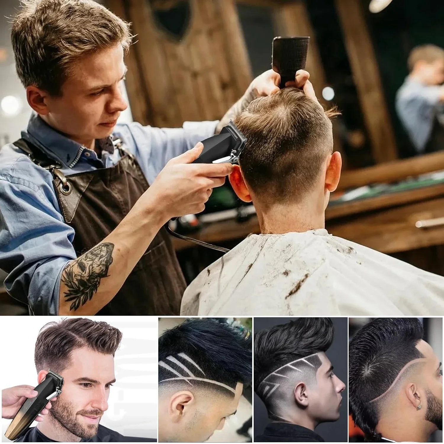 VGR Hair Trimmer Professional Barber Hair Cutting Machine Cordless Clipper for Men V-003 hair clipper electric clipper
