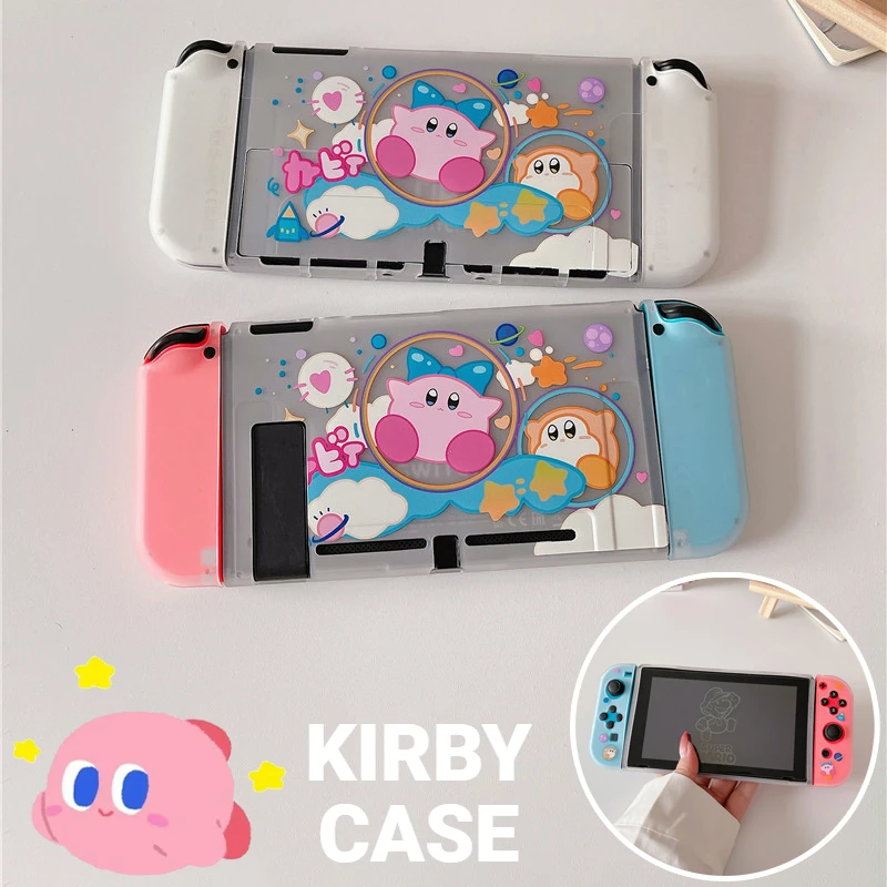 Kirby Soft Shell Protective Case Cover for Nintendo Switch NS OLED TPU