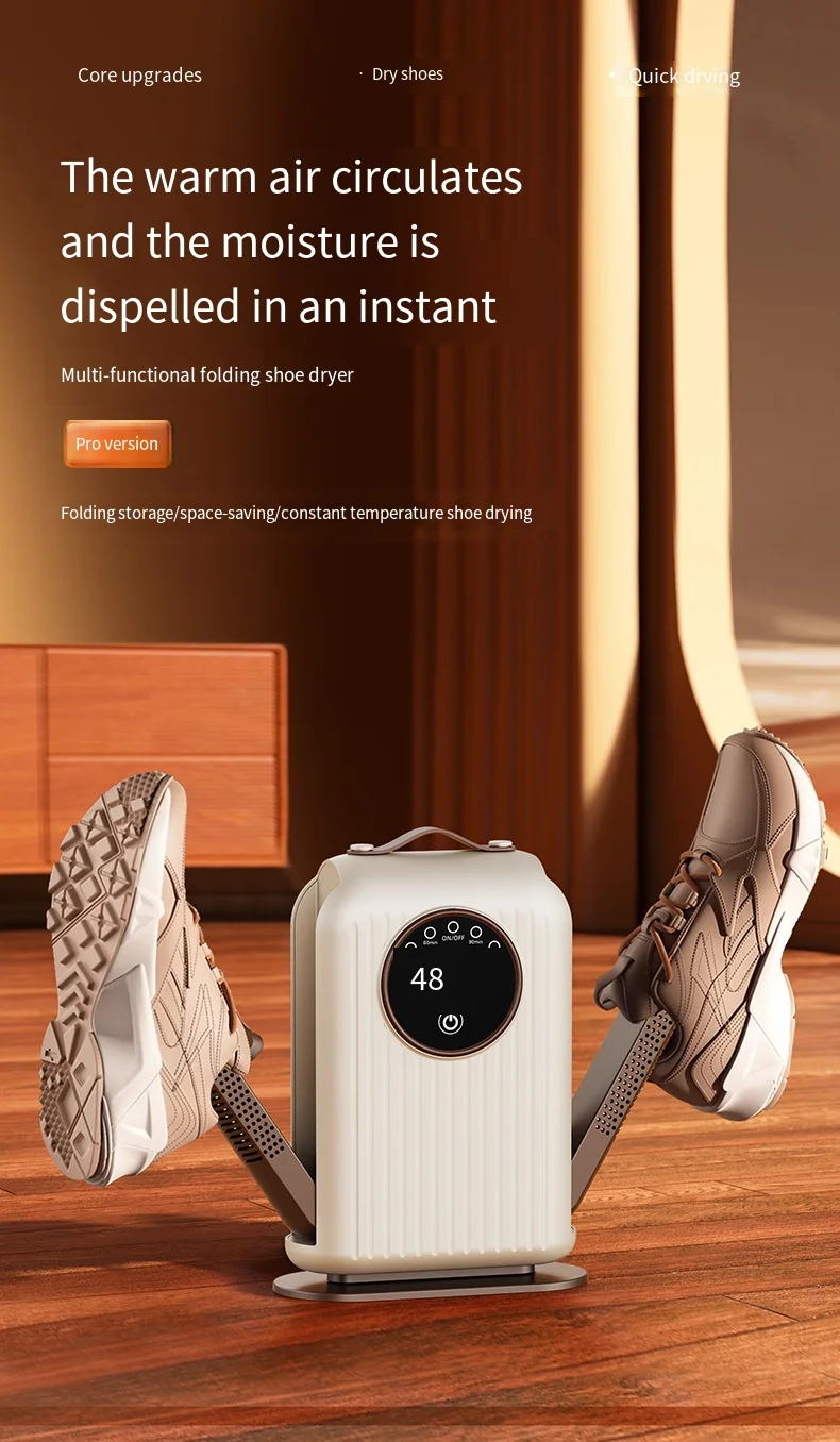 Description Picture 4 of itemSmart Electric Shoe Dryer Multifunctional Sock Deodorizer Sterilizer Heater Dehumidifier New Home Essential for Footwear Care