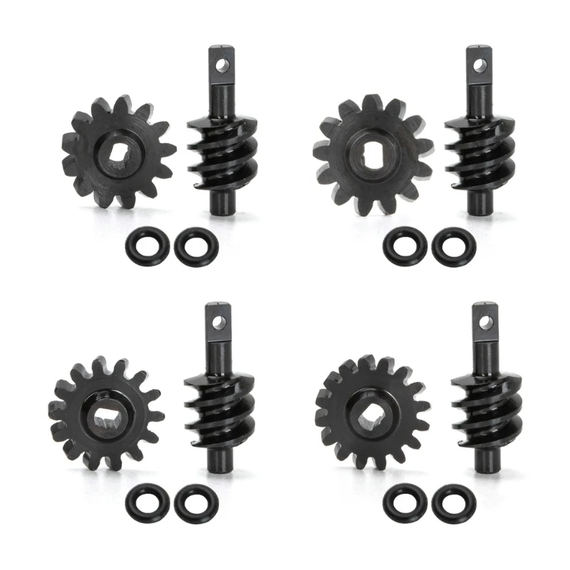 

12T 13T 14T 16T Steel Axles Differentials Gear for Axial SCX24 1/24 Crawler Truck Car Upgrades